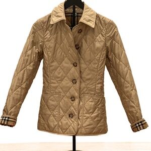 Burberry quilted jacket